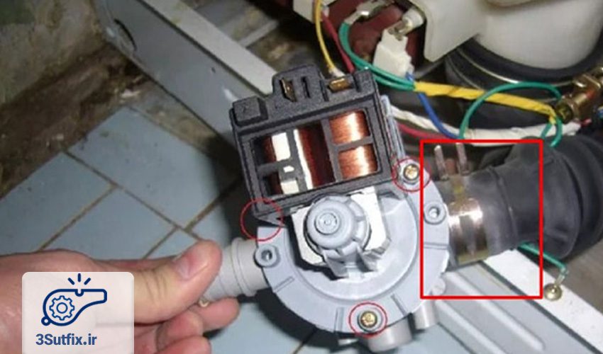 3. ایراد در پمپ تخلیه