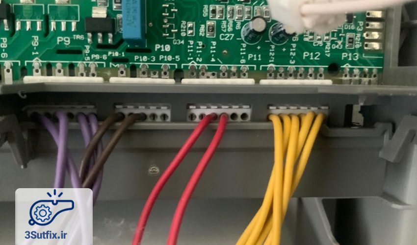 ارور E8 ماشین ظرفشویی دوو