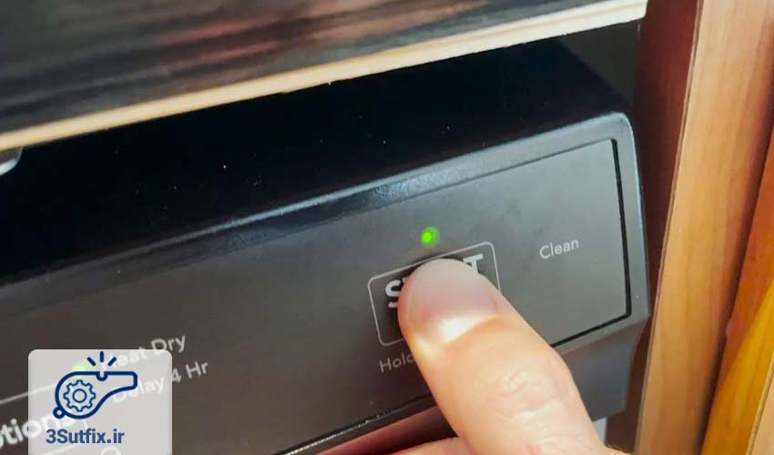 چشمک زدن چراغهای مربوط به برنامههای شستشو