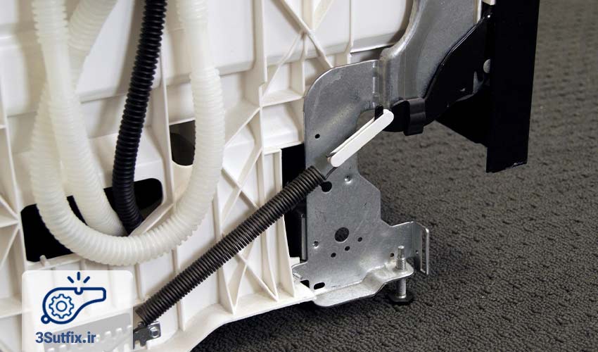 6. ایراد در فنر درب ماشین ظرفشویی