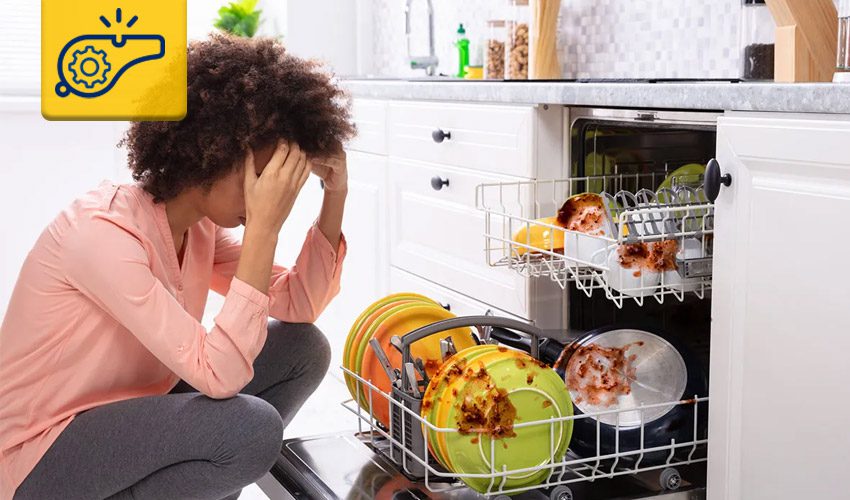 علت گرم نشدن آب ماشین ظرفشویی سامسونگ