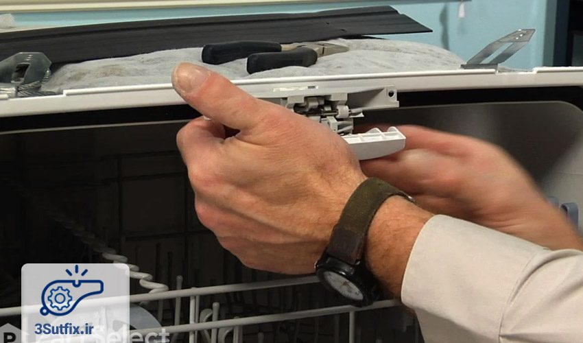 خراب بودن قفل درب ماشین ظرفشویی