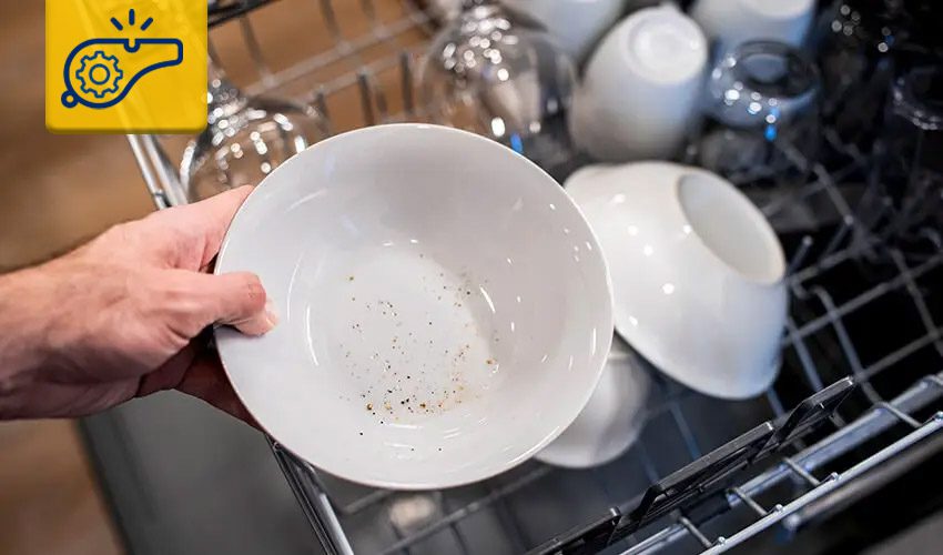 علت کثیف شستن ماشین ظرفشویی ال جی