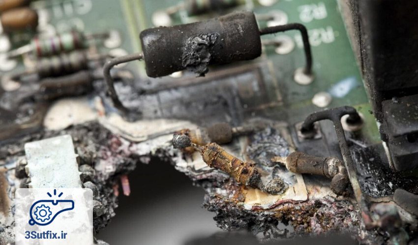 آسیب به مدارها و نوسانات برق