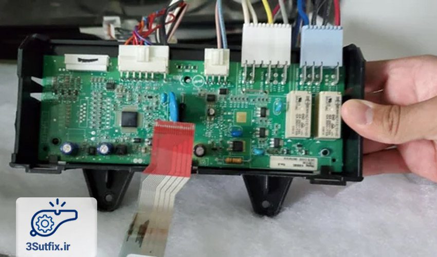 اتصال کوتاه در سیم کشی برد ظرفشویی