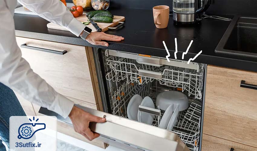 علت صدای غیر عادی در ماشین ظرفشویی پاکشوما