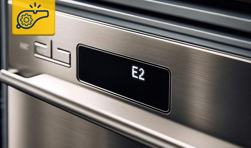 ارور e2 ظرفشویی بوش