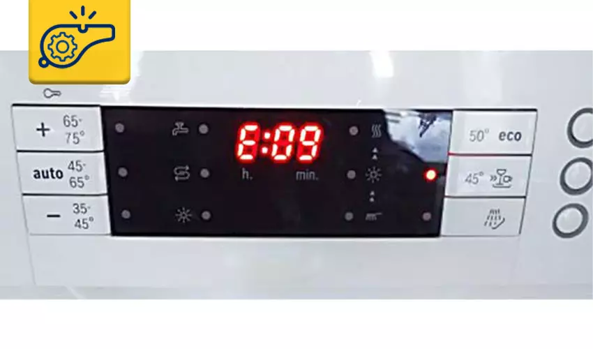 ارور e9 ظرفشویی موریس