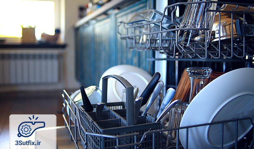 ماشین ظرفشویی را بیش از حد ظرفیت آن پر نکنید.