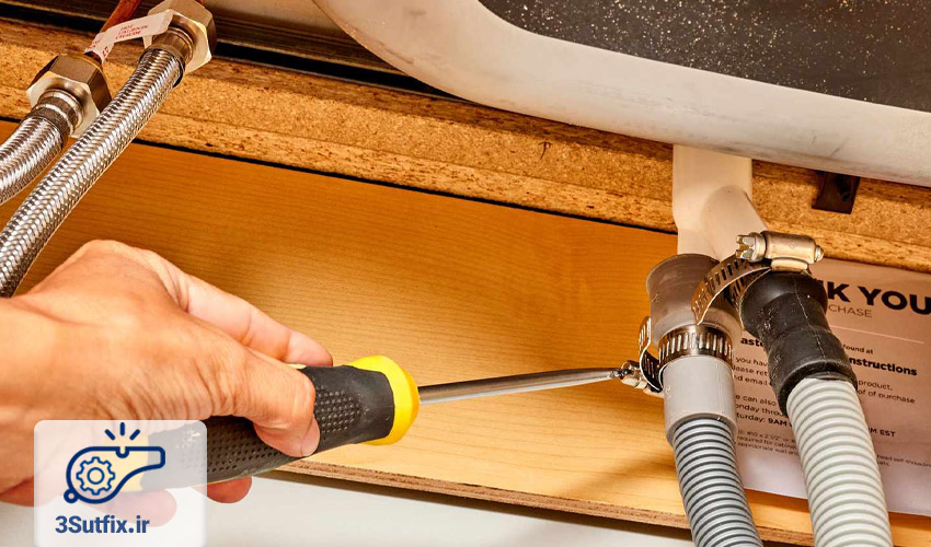  لوله تخلیه ماشین ظرفشویی